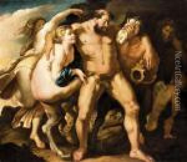 Reszeg Herkules Oil Painting - Peter Paul Rubens