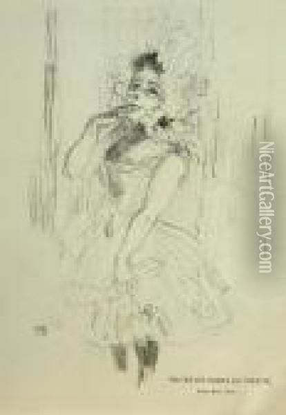 Toutes Ces Dames Au Theatre Oil Painting - Henri De Toulouse-Lautrec