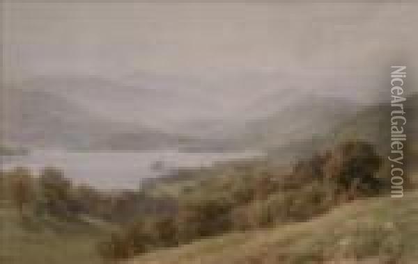 Windermere Above Lowood Oil Painting - Harry Sutton Palmer