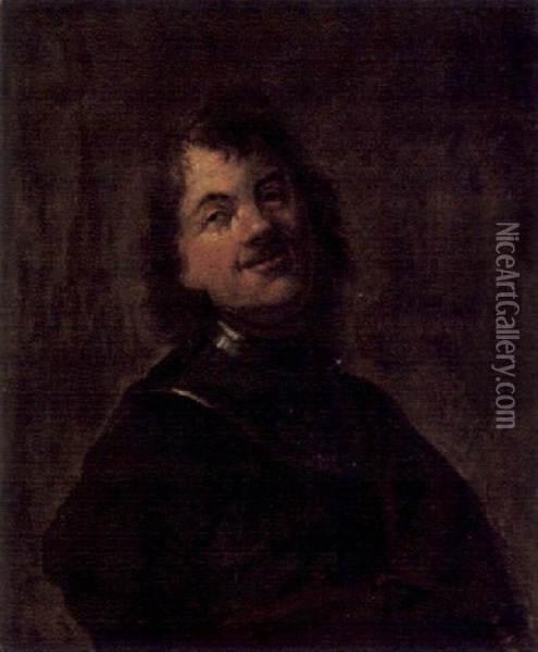Portrait Eines Mannes Oil Painting - Frans Hals