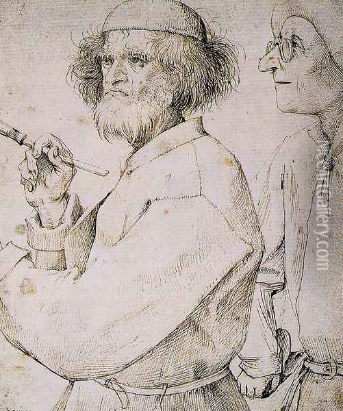 The painter and the buyer Oil Painting - Pieter the Elder Bruegel