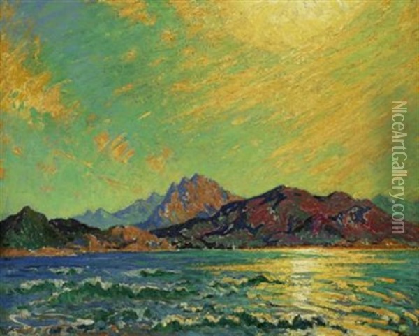Norway Oil Painting - William Samuel Horton