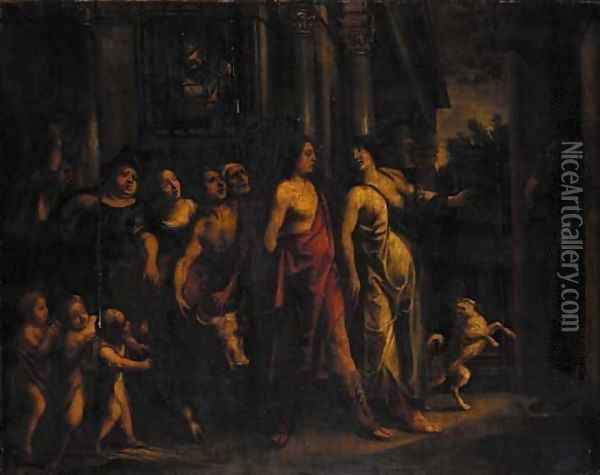 A classical procession Oil Painting - Jacob Jordaens