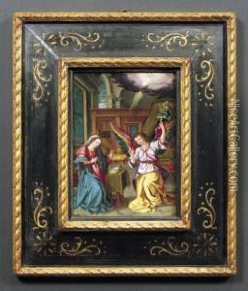 Annunciazione Oil Painting - Cornelis de Baellieur