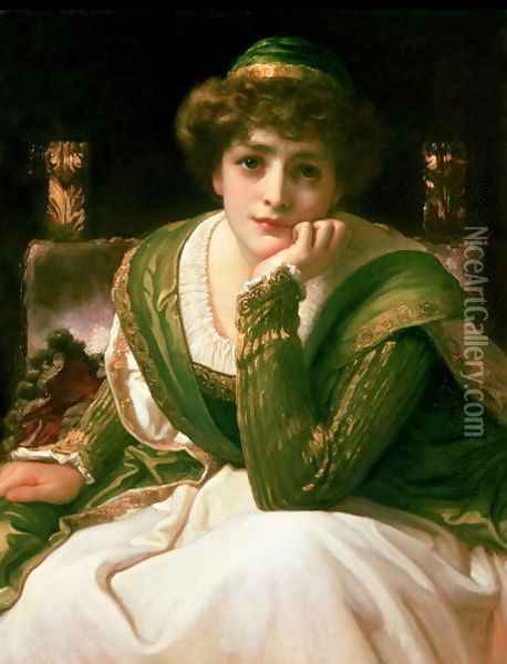Desdemona Oil Painting - Lord Frederick Leighton
