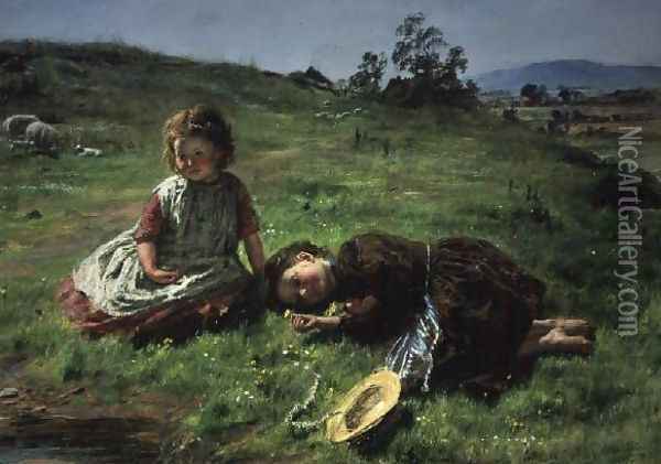 Spring, 1864 Oil Painting - William McTaggart