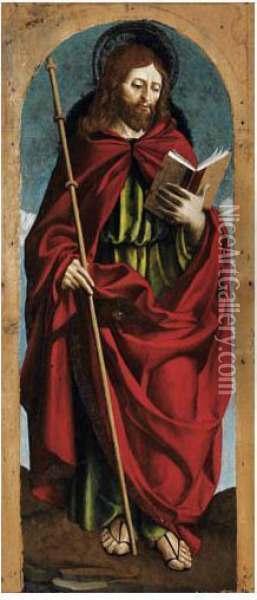 Saint Jacques Oil Painting - Jacopino De' Mottis