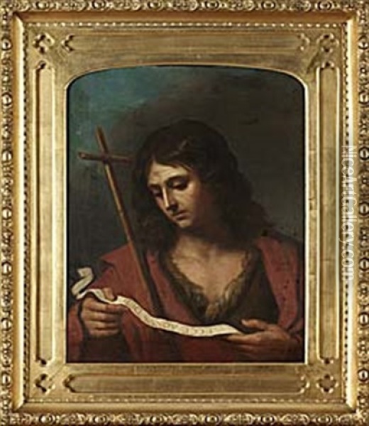 Johannes Doparen Oil Painting -  Guercino