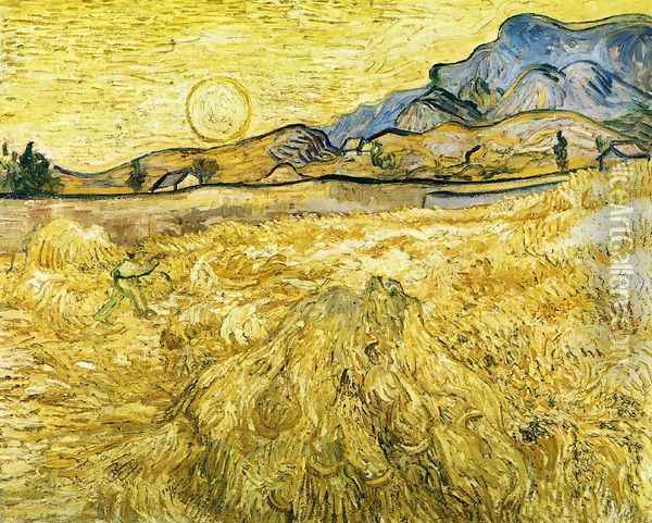 The Reaper Oil Painting - Vincent Van Gogh