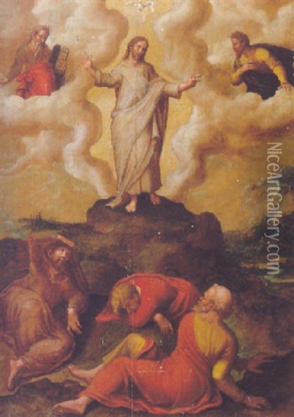 The Resurrection Of Christ Oil Painting - Michiel Coxie the Elder
