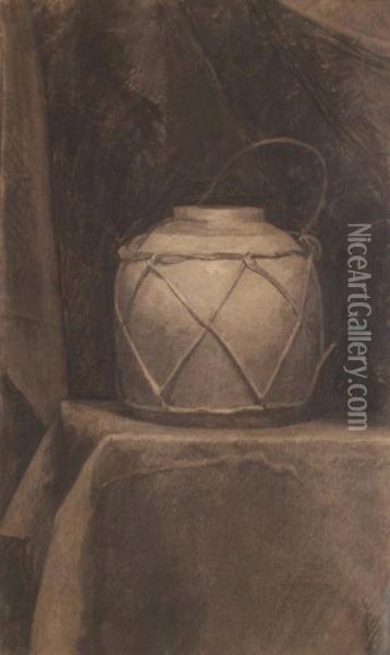 Ginger Jar Oil Painting - Ellen Day Hale