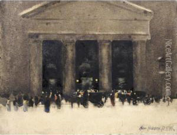 An Occassion Of Ceremony Oil Painting - Hans Jacob Hansen