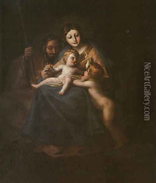 The Holy Family Oil Painting - Francisco De Goya y Lucientes