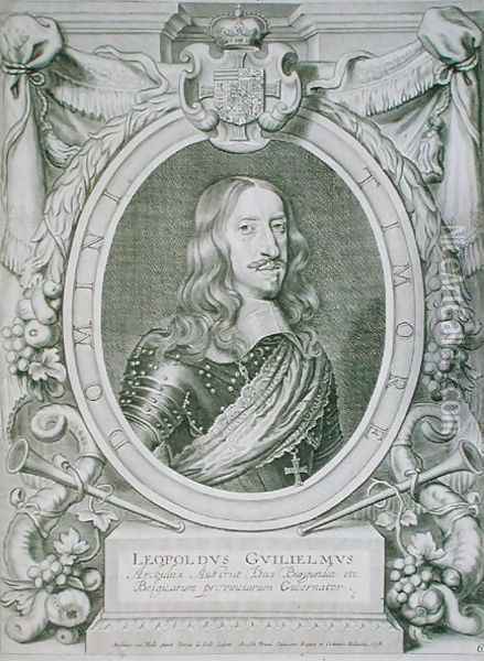 Leopold I 1640-1708 Oil Painting - Anselmus van Hulle