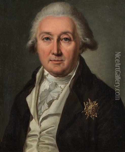 Jean Louis De Lubersac Oil Painting - Henri Nicolas Van Gorp