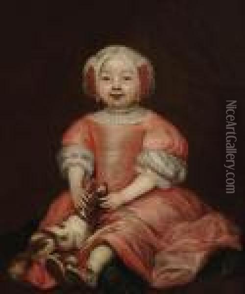 Portret Van Een Meisje Oil Painting - Pieter van Lint