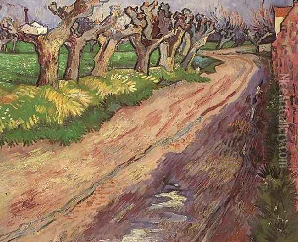 Pollard Willows Oil Painting - Vincent Van Gogh