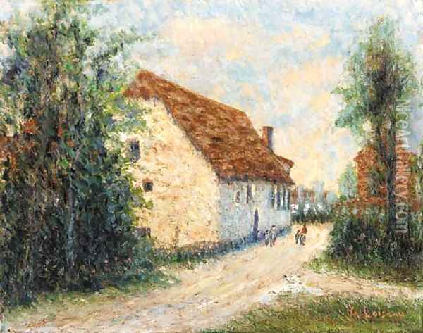 Chemin de Village Oil Painting - Gustave Loiseau