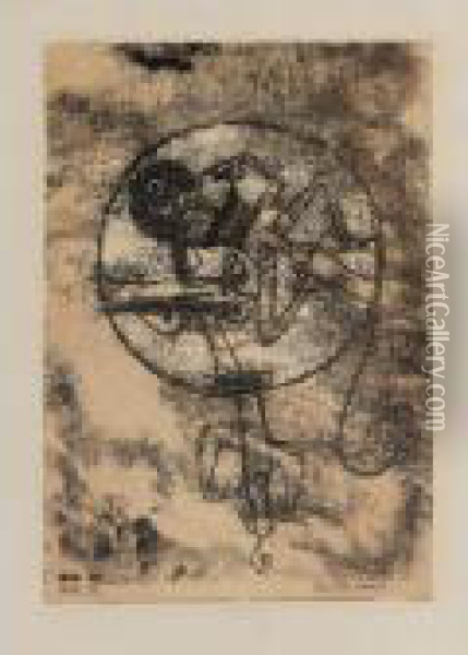 Der Verliebte (k. 94) Oil Painting - Paul Klee