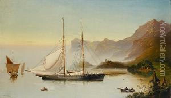 The Duke Of Rutland's Schooner Yacht 