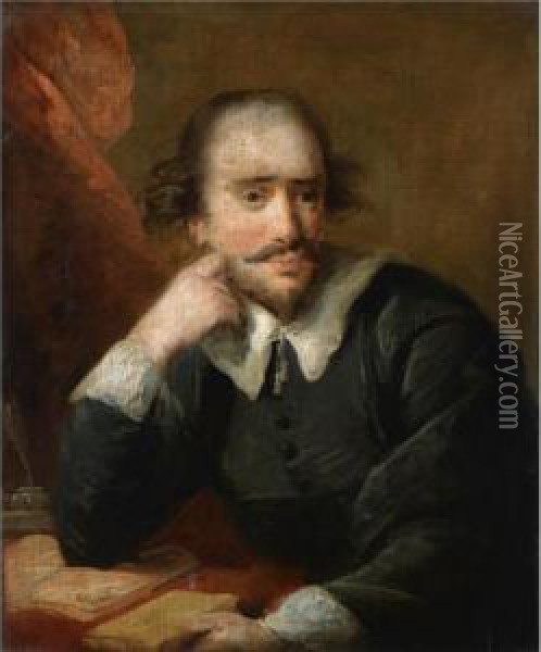Various Properties
 

 
 
 

 
 Portrait Of William Shakespeare Oil Painting - John Francis Rigaud