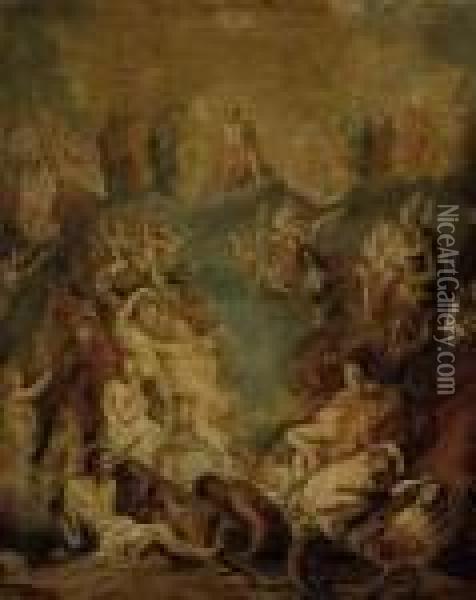 The Last Judgment Oil Painting - Peter Paul Rubens