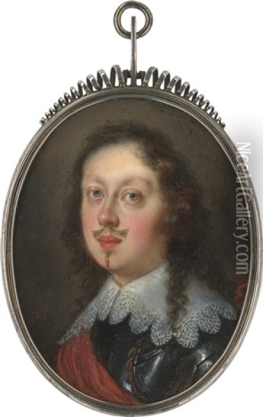 Bildnis Matthias De Medici (1613-1667) Oil Painting - Justus Sustermans
