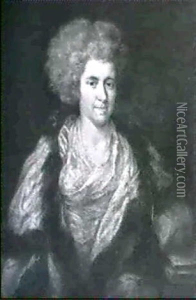 Maria Theresia Grafin Von Larosee Oil Painting - Johann Georg Josef Edlinger