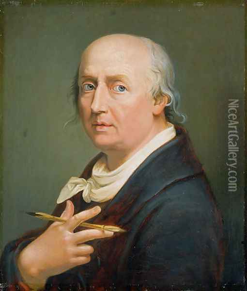 Self portrait 2 Oil Painting - Johann Heinrich Wilhelm Tischbein