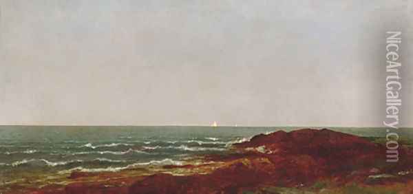 The Sea Oil Painting - John Frederick Kensett