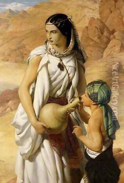 The Hebrew Mother of Moses Oil Painting - John Rogers Herbert