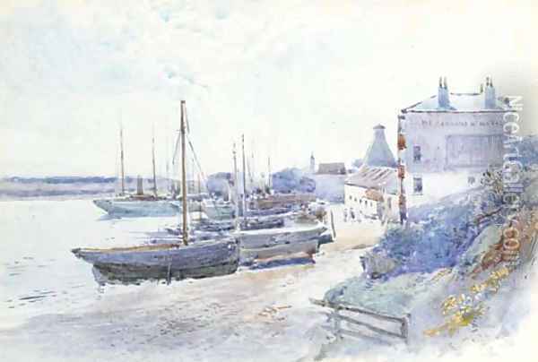 Southwick, near Hove Oil Painting - Charles Rowbotham