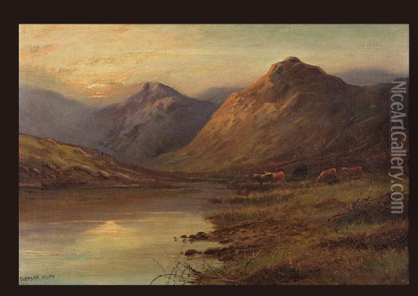 Landscape Oil Painting - Clement Adams
