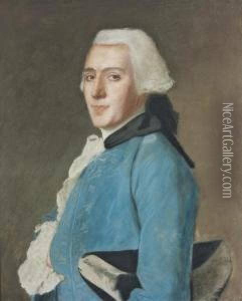 Portrait Of John, Lord Mount Stuart Oil Painting - Etienne Liotard