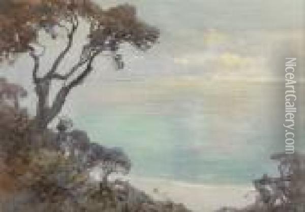 Coastal View Oil Painting - Theodore Penleigh Boyd