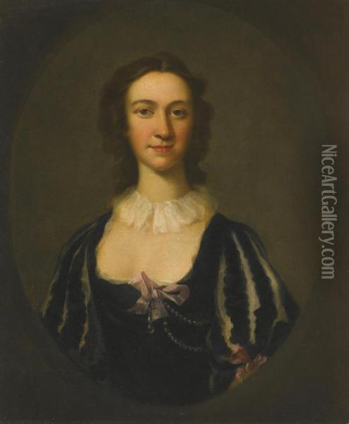 Portrait Of Flora Macdonald Oil Painting - Richard Wilson