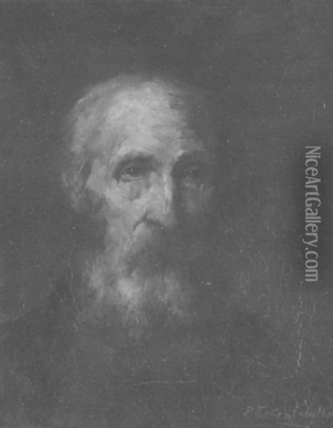 Portrat Des Johann Friedrich Speidel Oil Painting - Friedrich Eckenfelder