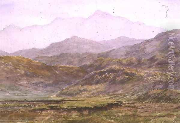 Ben Cruachan Oil Painting - Sir Arthur Herbert Church