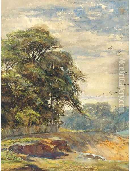 Hampstead Heath Oil Painting - Helen Mary Elizabeth Allingham