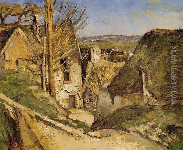 House Of The Hanged Man Auvers Sur Oise Oil Painting - Paul Cezanne