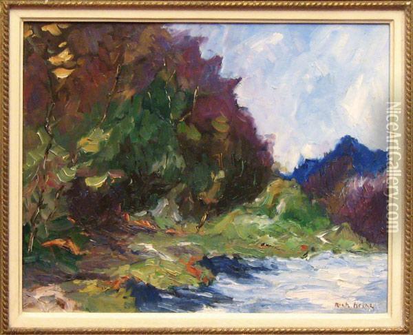 Riviere A Sy Oil Painting - Richard Heintz