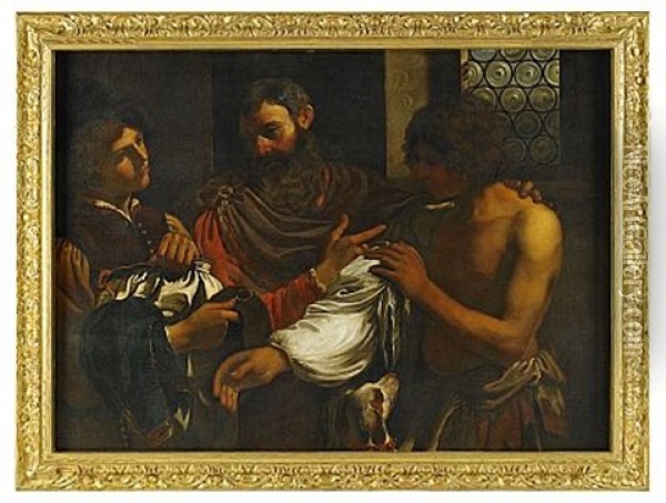 Den Forlorade Sonens Aterkomst Oil Painting -  Guercino
