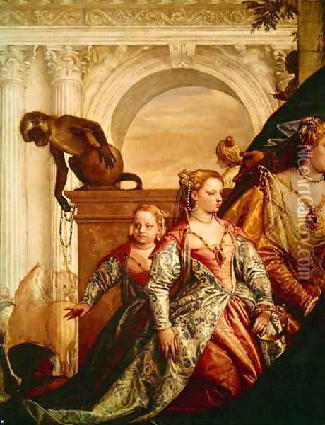 Family of Darius before Alexander the Great Oil Painting - Paolo Veronese (Caliari)