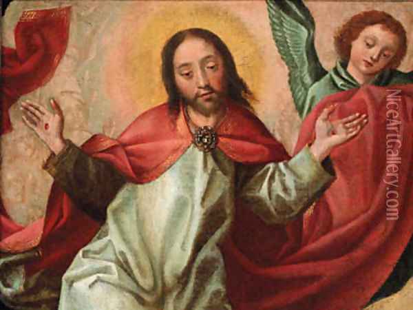 Christ the Redeemer Oil Painting - Flemish School