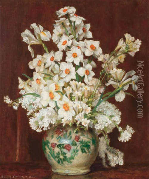 Spring Bouquet Oil Painting - Abbey Altson
