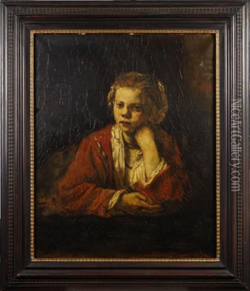 Kokspigan Oil Painting - Rembrandt Van Rijn
