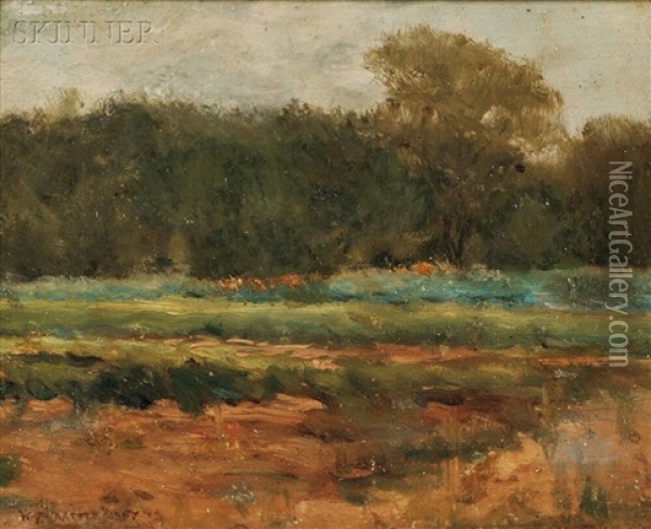 Field Oil Painting - William Merritt Post