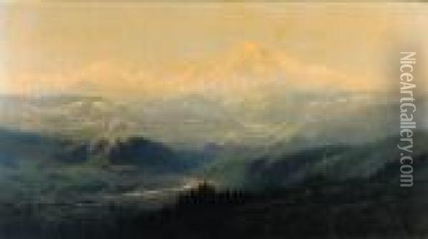 Mt. Mckinley Oil Painting - Sidney Laurence