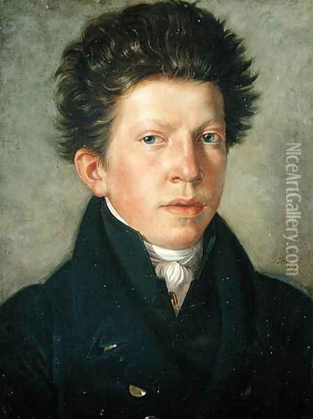 Karl von Bergen 1794-1835, 1819 Oil Painting - William Tite