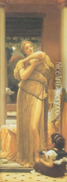 The Bracelet Oil Painting - Lord Frederic Leighton